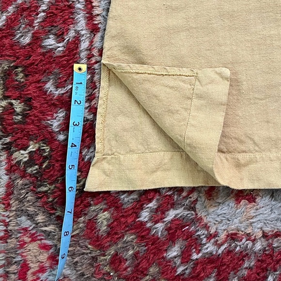 Linen skirt - yellow - Picture 8 of 8